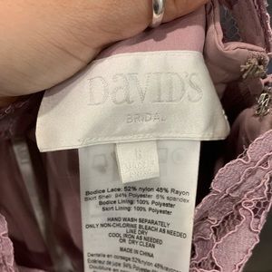 Bridesmaids dress worn once blush pink